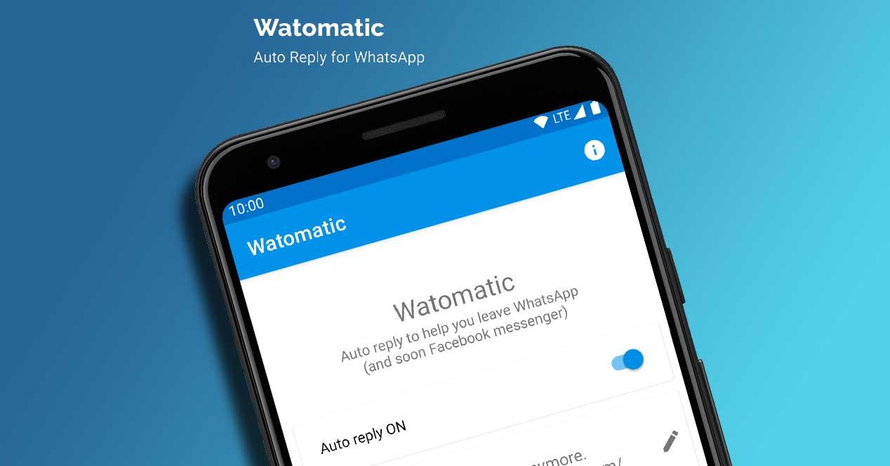 watomatic responder mensajes whatsapp app