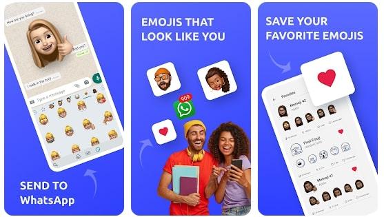 3d emojis stickers para whatsapp en android