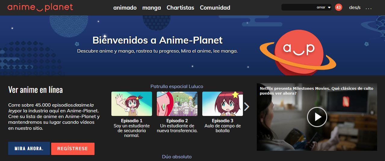Web Anime Planet