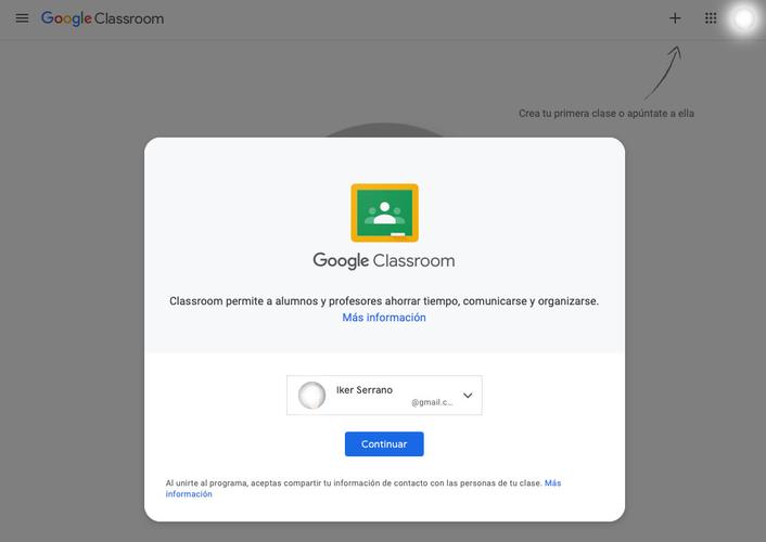 entrar en google classroom