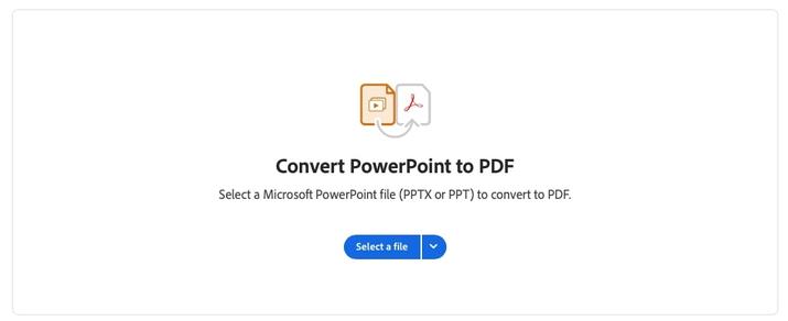 convertidor de ppt a pdf de adobe