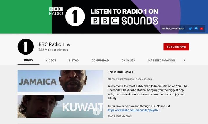 bbc radio 1 youtube