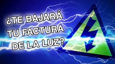 electricidad bajada luz