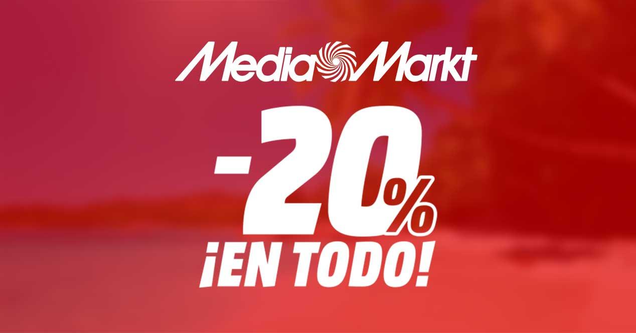 mediamarkt 20 por ciento en todo
