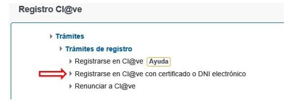 cl@ve con certificado 1