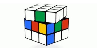 doodle del cubo de rubik