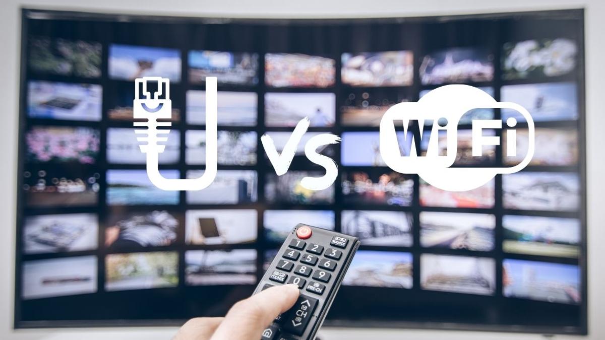 Cable o WiFi para conectar Smart TV a internet: ventajas e