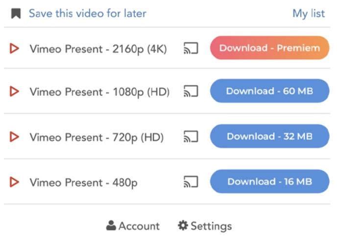 extension de chrome video downloader plus