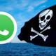 whatsapp pirateria