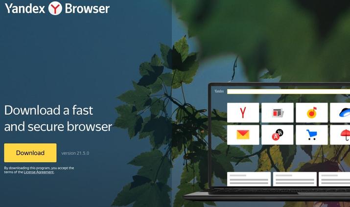 yandex browser navegador web de chromium