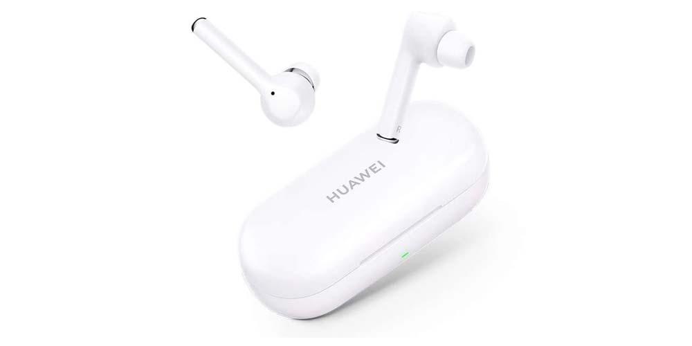 Auriculares Huawei FreeBuds 3i de color blanco