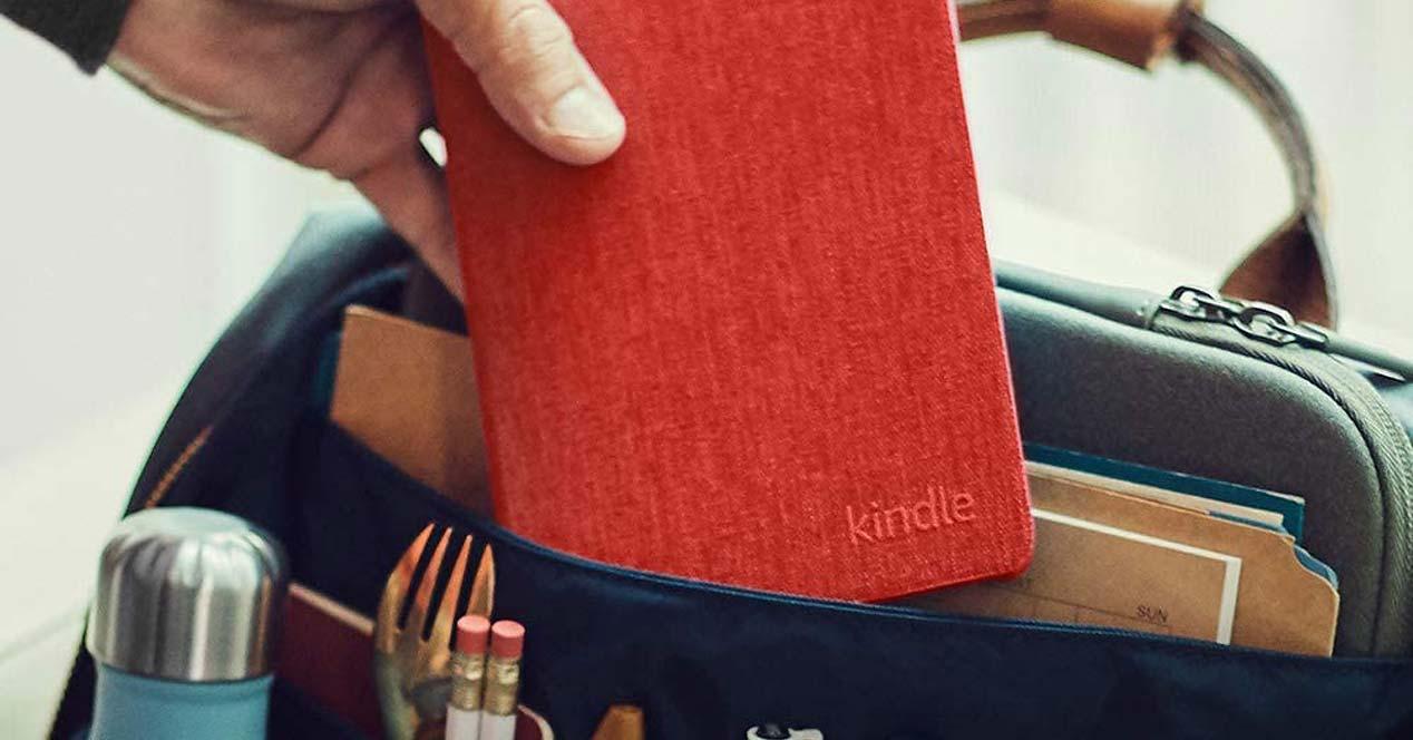 Funda Kindle de color rojo