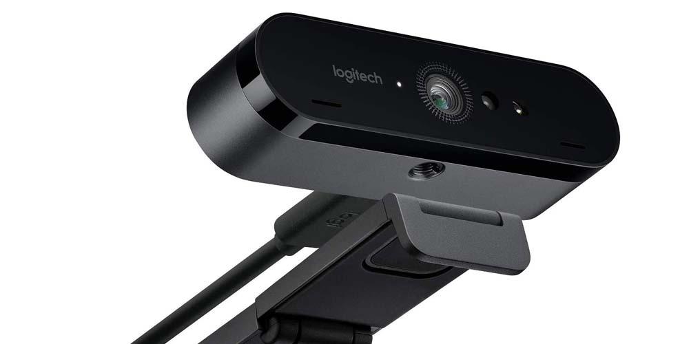 Logitech Brio 4K Streaming Edition con cables