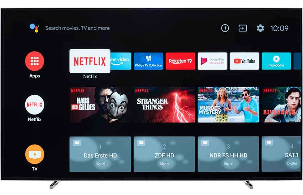 tele Philips 55OLED804 con Android