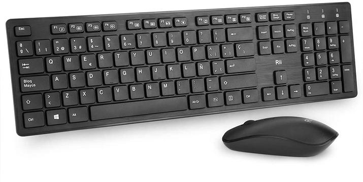 teclado y ratón Rii RK200 en oferta