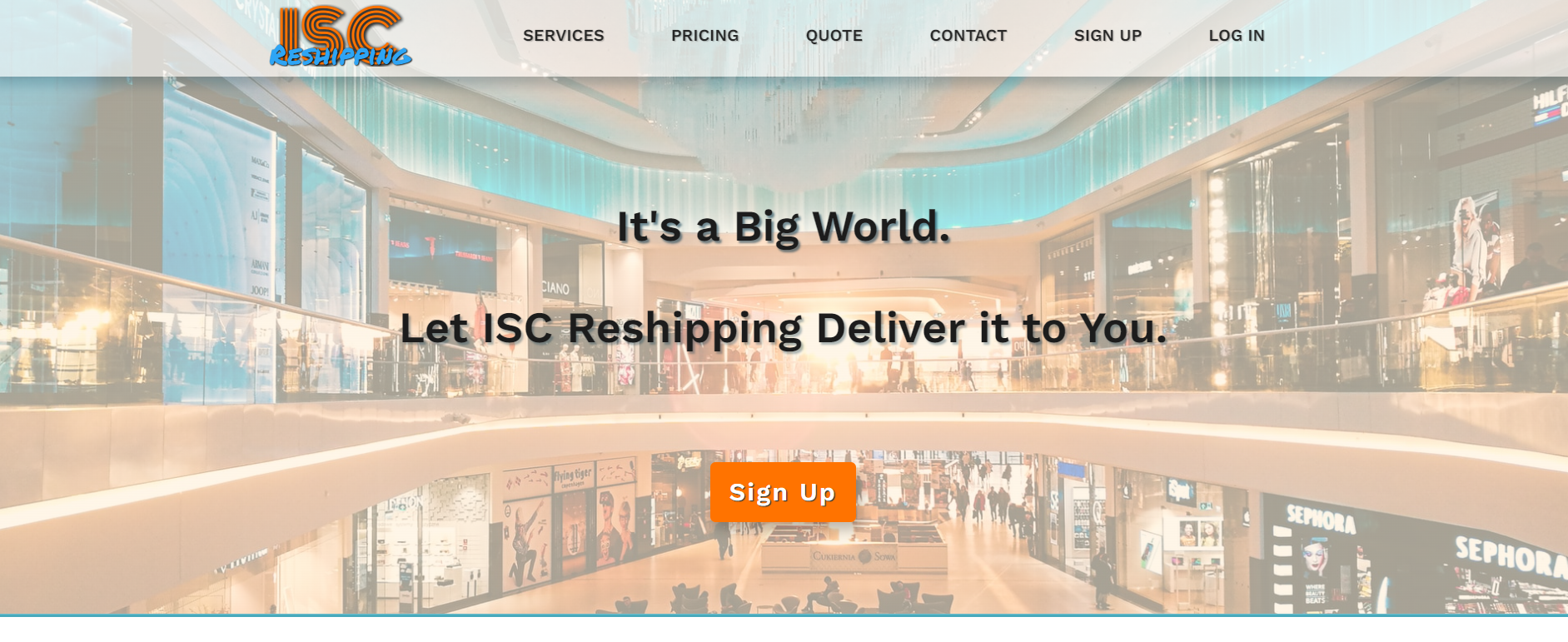 isc reshipping