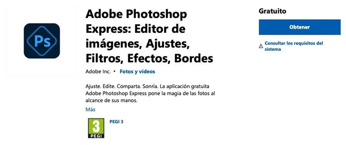 photoshop expresss para windows