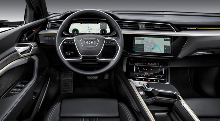 Interior Audi e-tron 2019