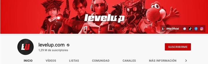 levelup canal de youtube