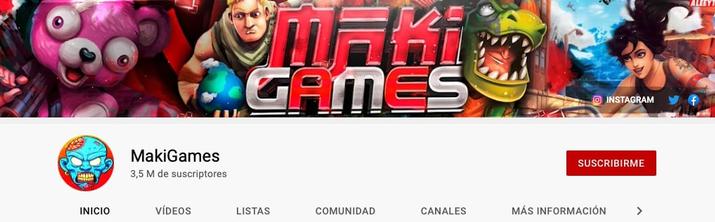 makigames canal de youtube