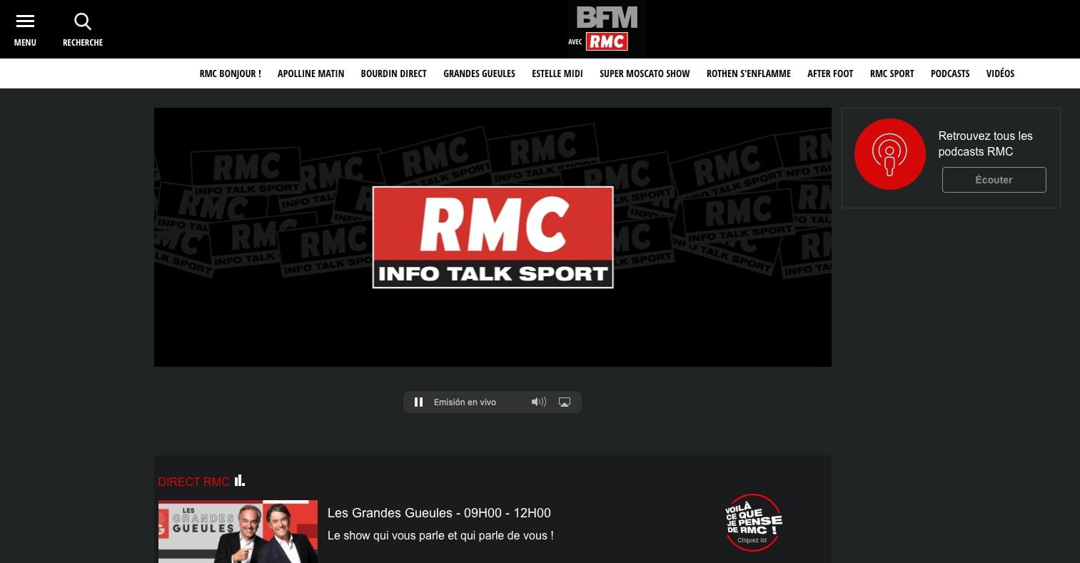 rmc info talk sport