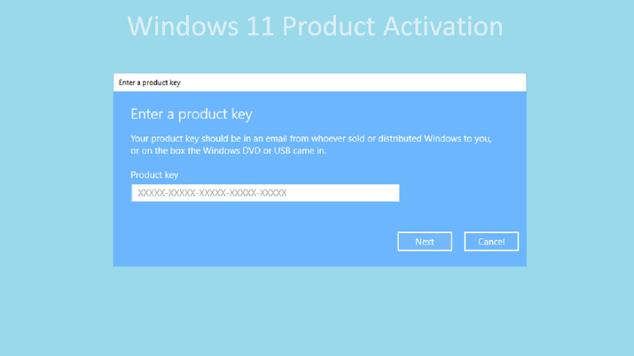 Keys to install Windows 11. What keys can I use?