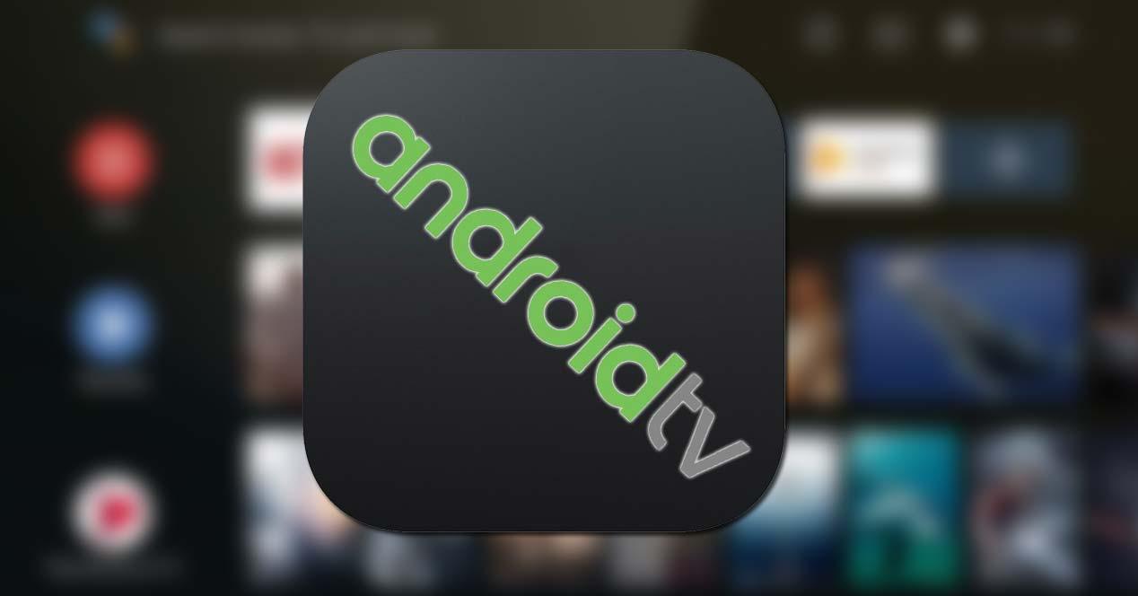 Reproductor Android TV con fondo