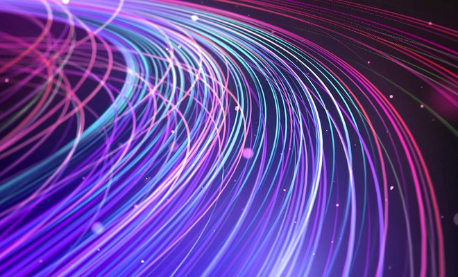 red de fibra óptica
