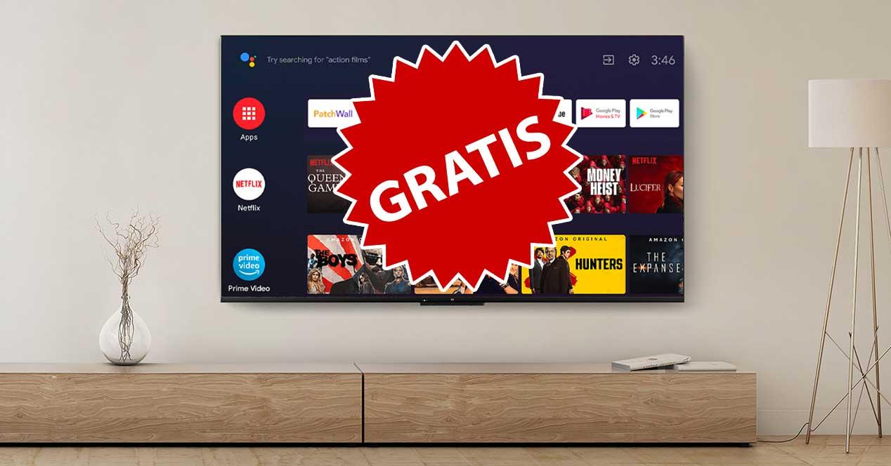 google tv android canales gratis