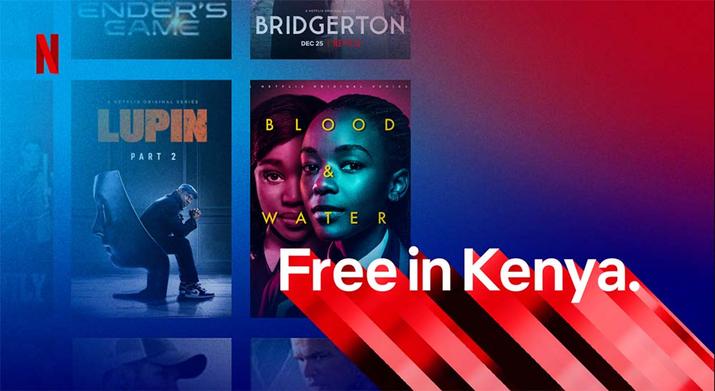 Nuevo plan gratis de Netflix en Kenia