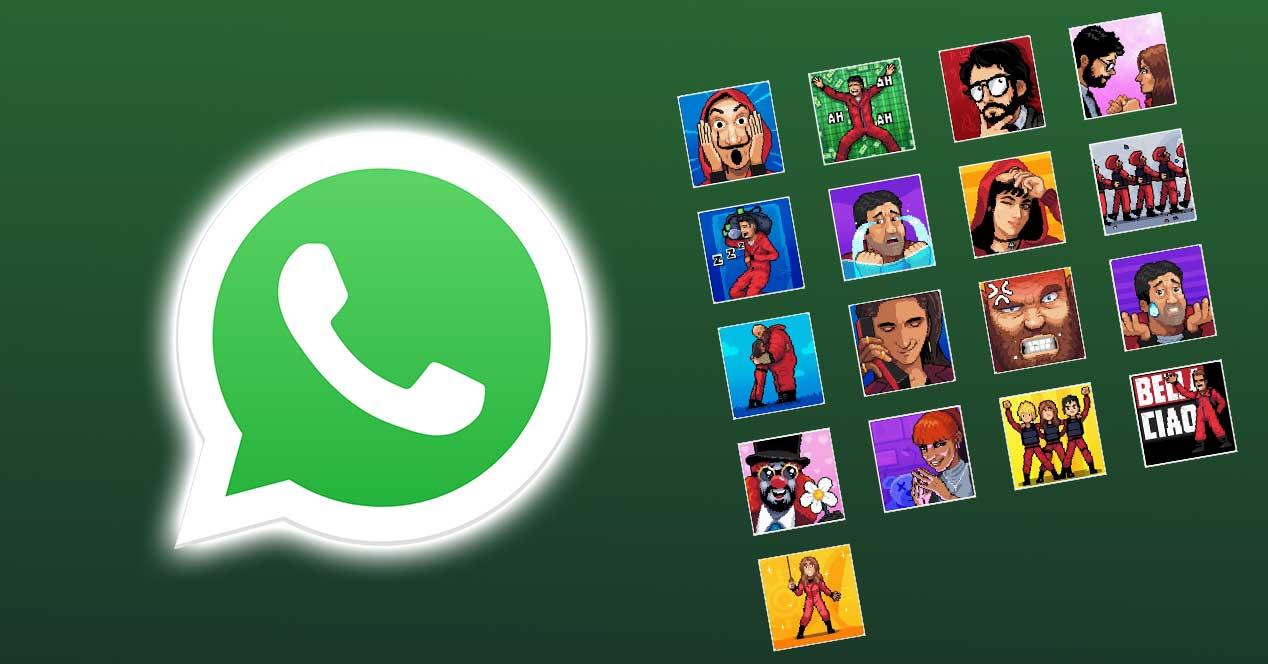Paquetes de stickers de WhatsApp