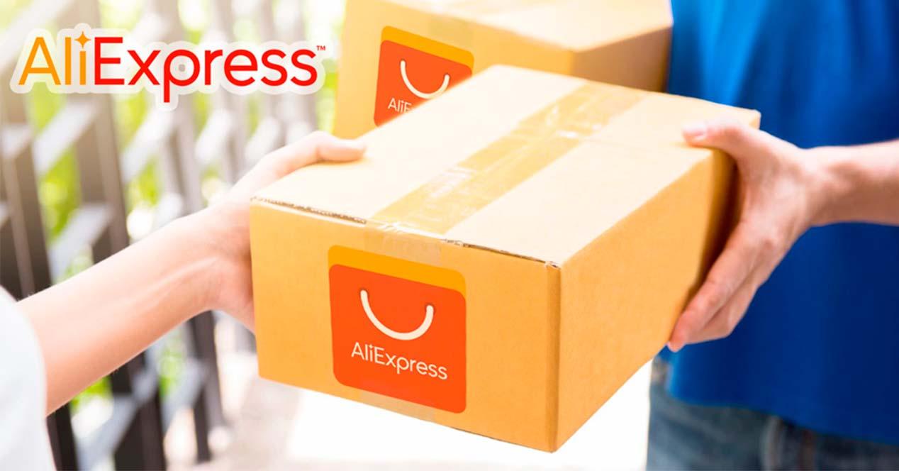 Entrega paquetes Aliexpress