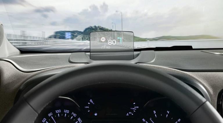 Citroën coches eléctricos tecnologías Head Up Display