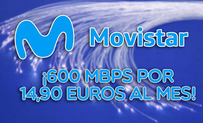 movistar 600 mbps oferta fibra octubre 2021