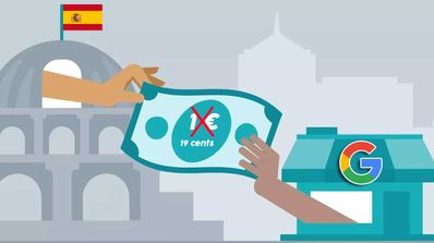 tasa google recaudar menos de lo esperado