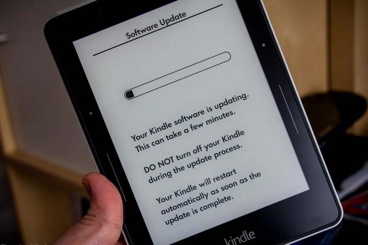 Aktuel software på Kindle