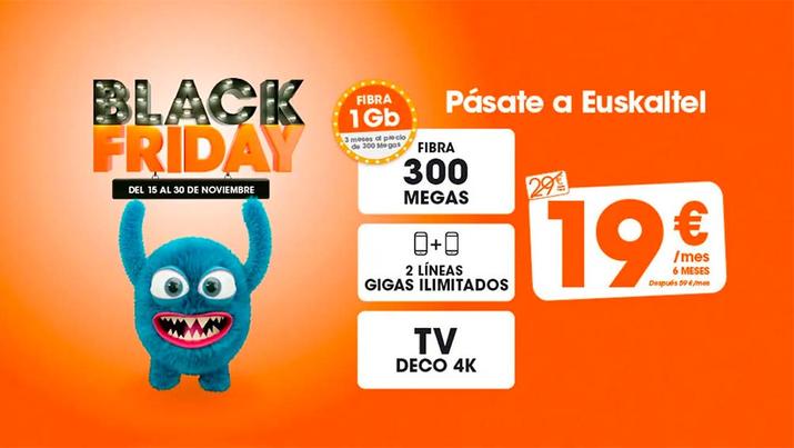 Black Friday Euskaltel