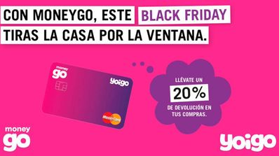 Black Friday de Yoigo con MoneyGo