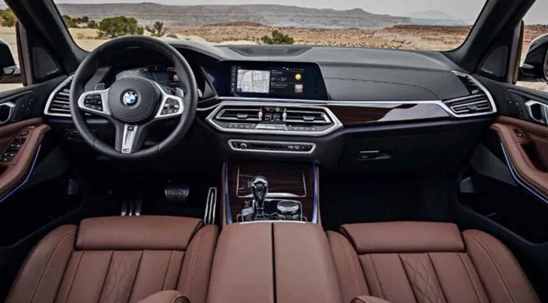 BMW x5 interior