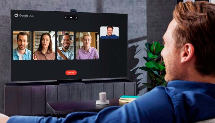Google Duo на Android TV