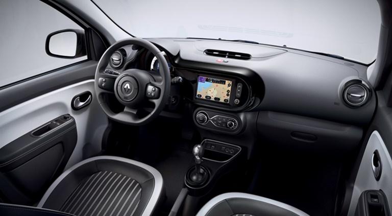 Interior Renault Twingo electrico 2020