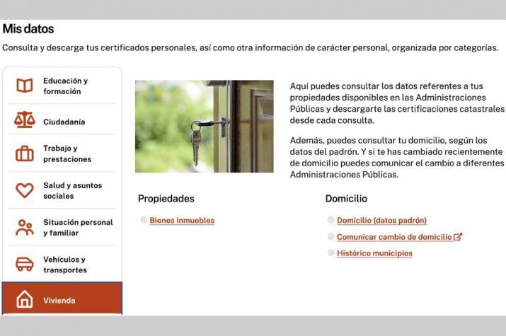 Cómo ver online el lugar de empadronamiento y pedir el certificado