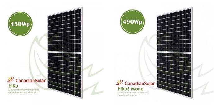 Paneles solares Canadian Solar