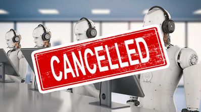 robots atencion al cliente cancelados