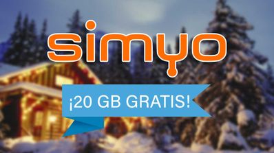 simyo 20 gb gratis navidad