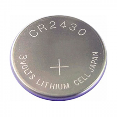Batería de botón CR2430 de 3V, pilas electrónicas de litio, DL2430