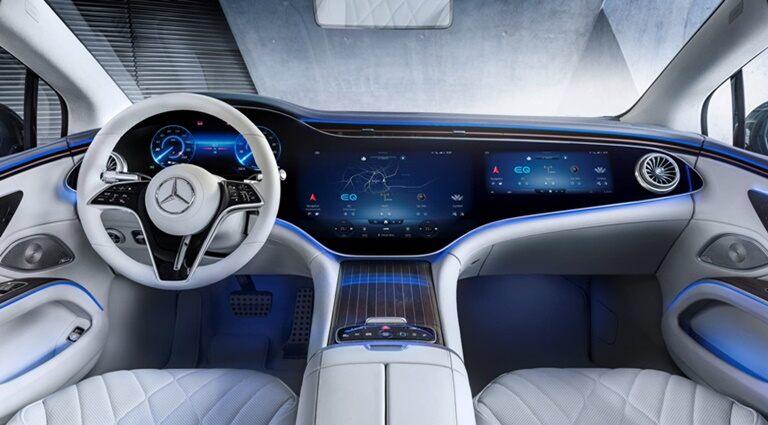 Interior Mercedes EQS eléctrico