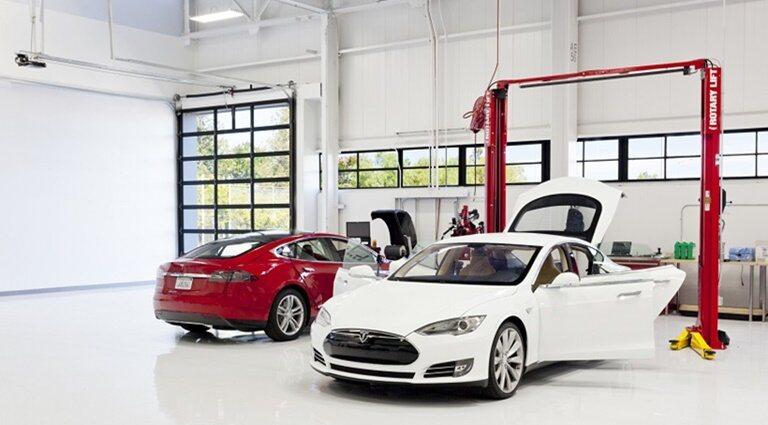 Tesla mantenimiento eléctrico