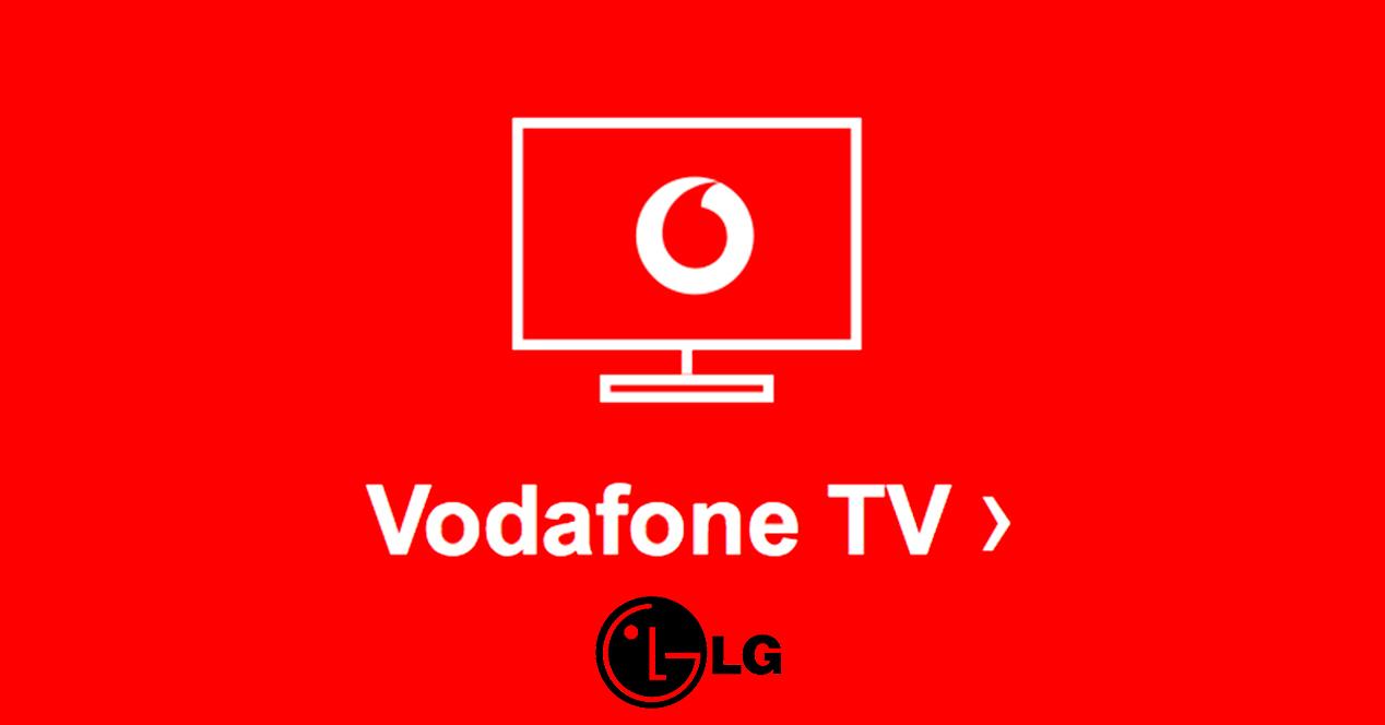 Aplicación de Vodafone TV compatible con televisores LG