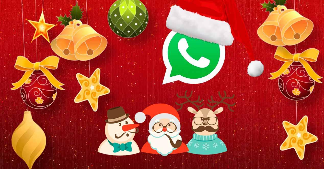 Mejores stickers de WhatsApp para felicitar la Navidad 2021
